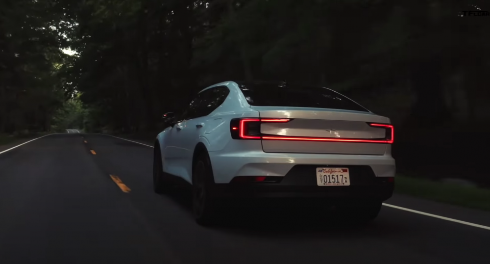 Polestar 2 dash