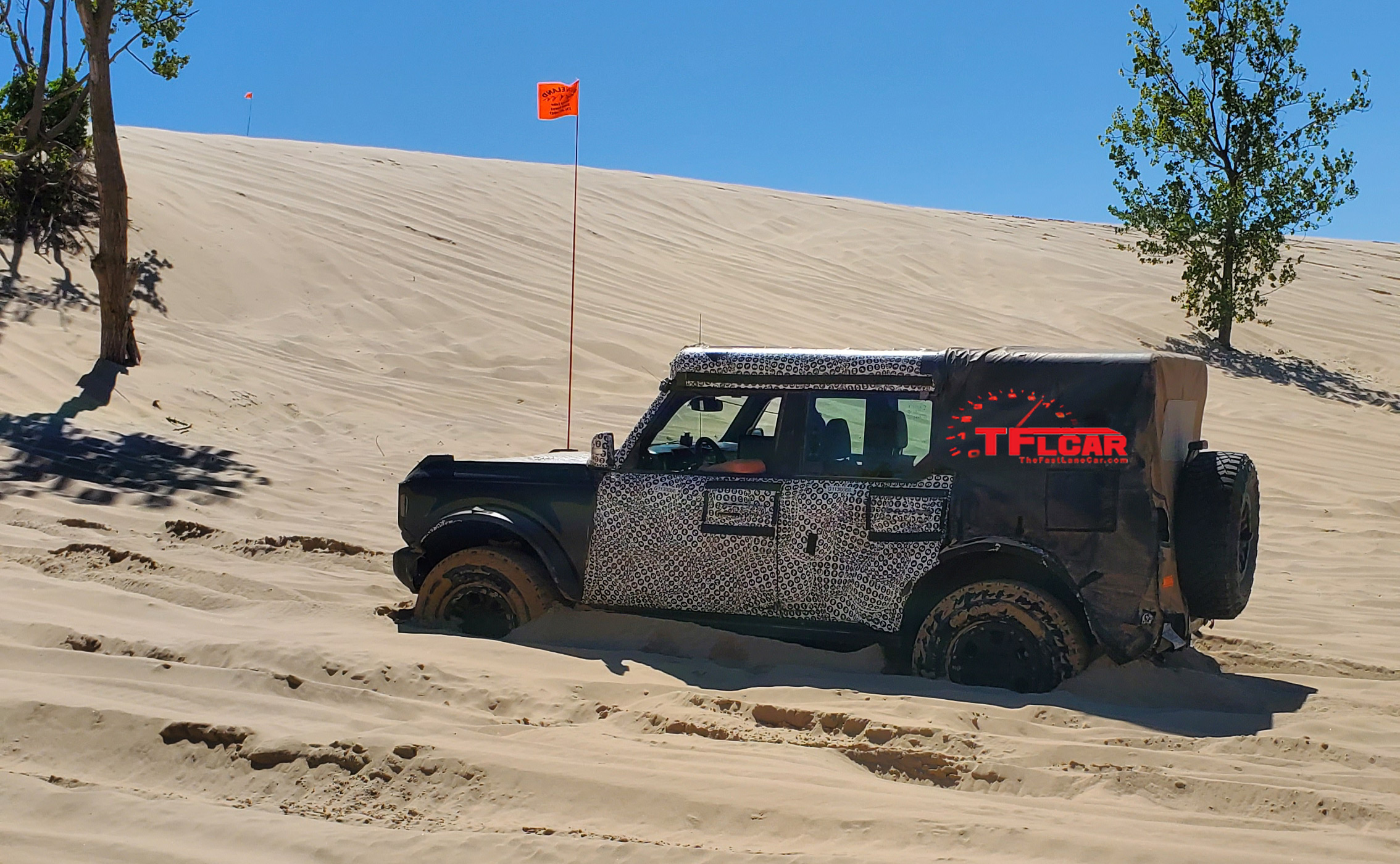 2021 Ford Bronco And F-150 Raptor Take On Michigan Sand ...